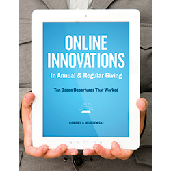 Online Innovations in Annual and Regular Giving: Ten Dozen Departures That Worked