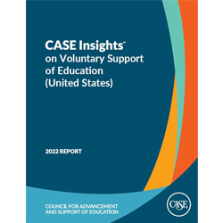 CASE Insights on Voluntary Support of Education [United States] 2022 Report